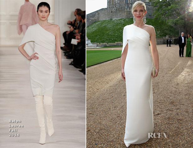 Buy > ralph lauren white gown > in stock