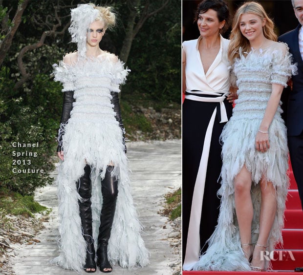 Chloe Moretz In Chanel Couture - ‘Clouds Of Sils Maria’ Cannes Film Festival Premiere