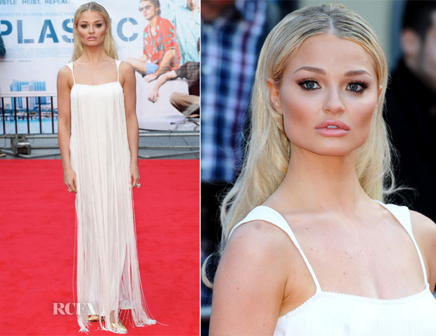 Emma Rigby In Tom Ford - 'Plastic' London Premiere