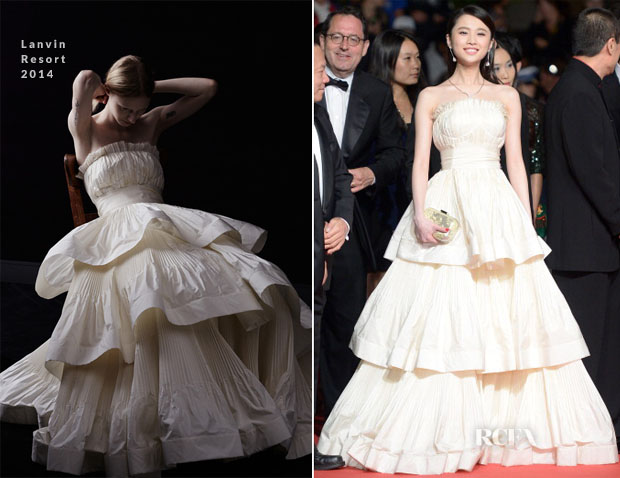 Huiwen Zhang In Lanvin - ‘Coming Home’ Cannes Film Festival Premiere