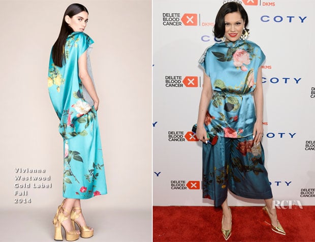 Jessie J In Vivienne Westwood Gold Label - 2014 Delete Blood Cancer Gala