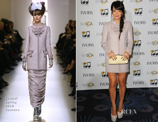 Lily Allen In Chanel Couture - Ivor Novello Awards - Red Carpet