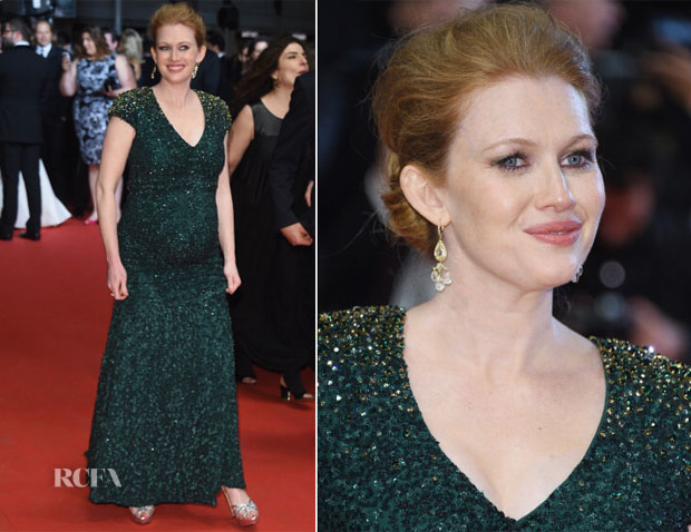 Mireille Enos In Jenny Packham -  ‘Captives’ Cannes Film Festival Premiere