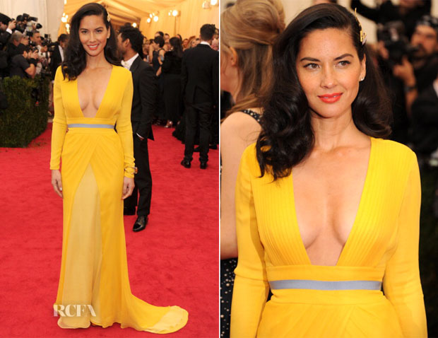 Olivia Munn In Diane von Furstenberg - 2014 Met Gala