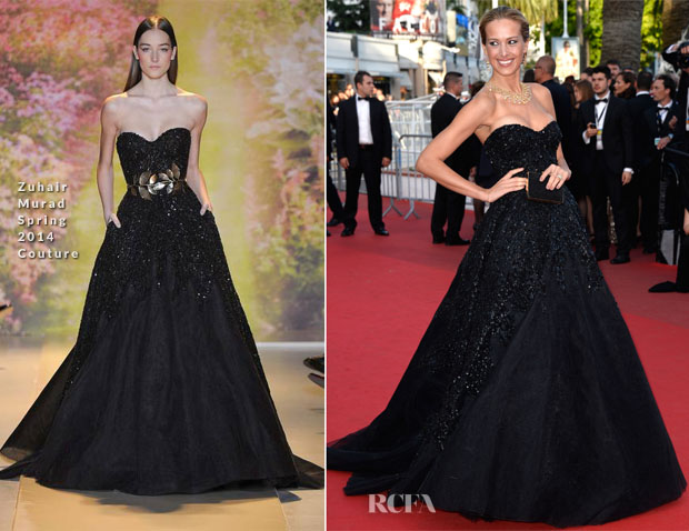 Petra Nemcova In Zuhair Murad Couture - 'Two Days, One Night'  ('Deux Jours, Une Nuit') Cannes Film Festival Premiere