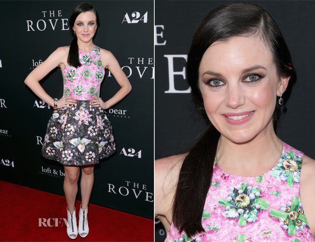 Claudia Levy In Mary Katrantzou - 'The Rover' LA Premiere
