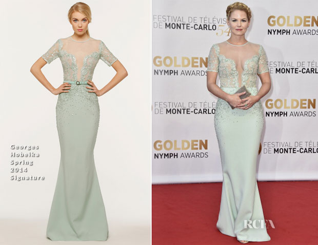 Jennifer Morrison In Georges Hobeika Signature - 54th Monte Carlo Television Festival Closing Ceremony