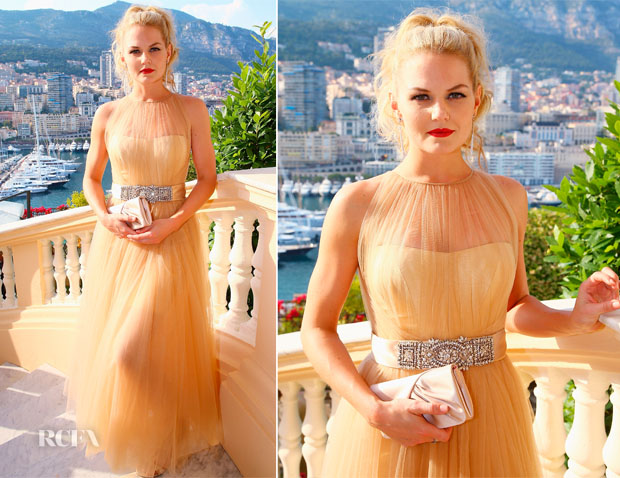 Jennifer Morrison In Romona Keveza - Ministere d'Etat Cocktail Reception