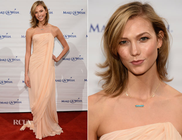 Karlie Kloss In Donna Karan Atelier - Make-A-Wish Metro New York Annual Gala