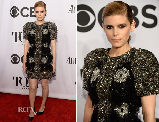 Kate Mara In Dolce & Gabbana - 2014 Tony Awards