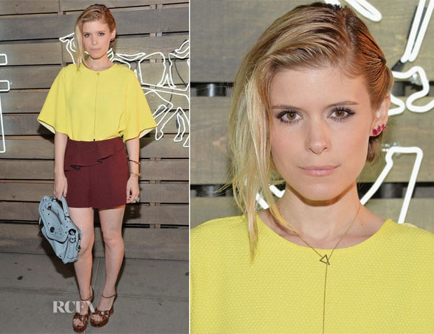 Kate Mara In Sandro - 2014 Summer Party presented by Coach and Friends Of The Highline