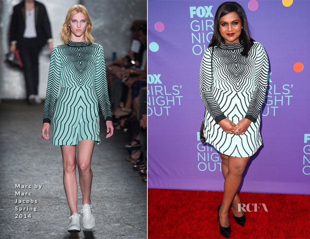 Mindy Kaling In Marc by Marc Jacobs  - 'Girls Night Out'