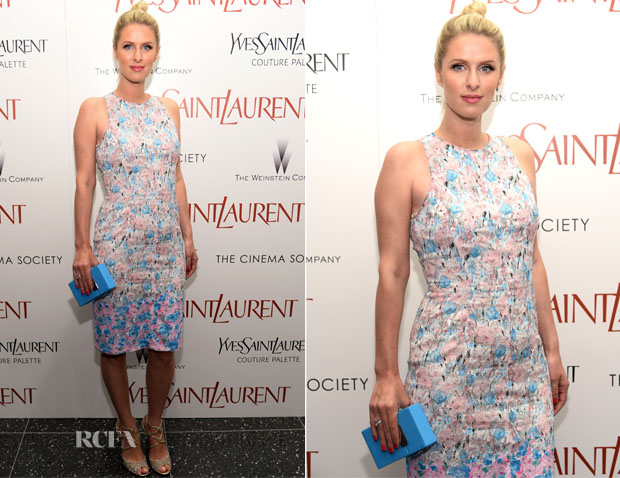 Nicky Hilton In Nina Ricci - 'Yves Saint Laurent' New York Premiere