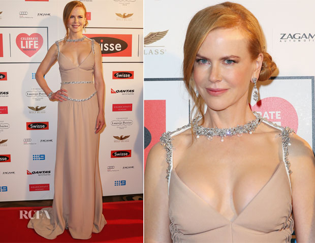 Nicole Kidman In Prada - Celebrate Life Ball