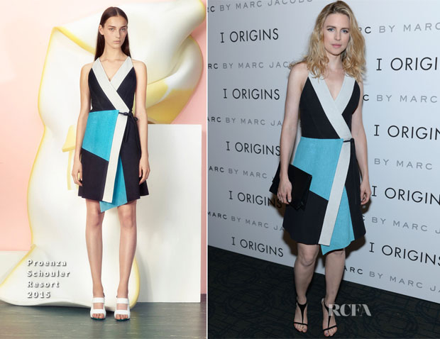 Brit Marling In Proenza Schouler - 'I Origins' New York Premiere