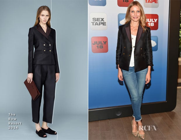 Cameron Diaz In The Row - 'Sex Tape' LA Photocall