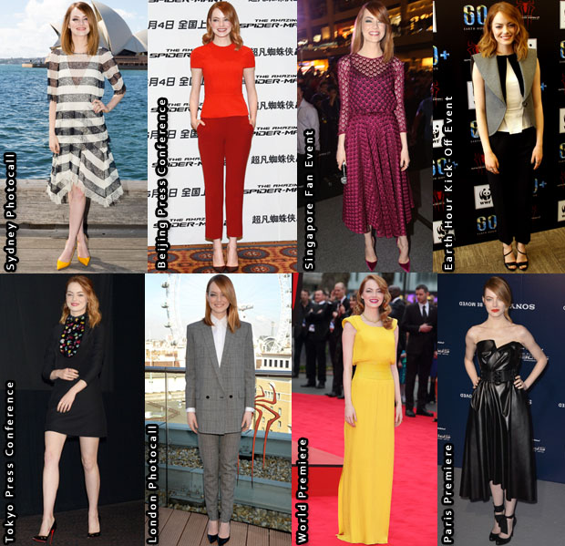 Emma Stone Promo Tour 2