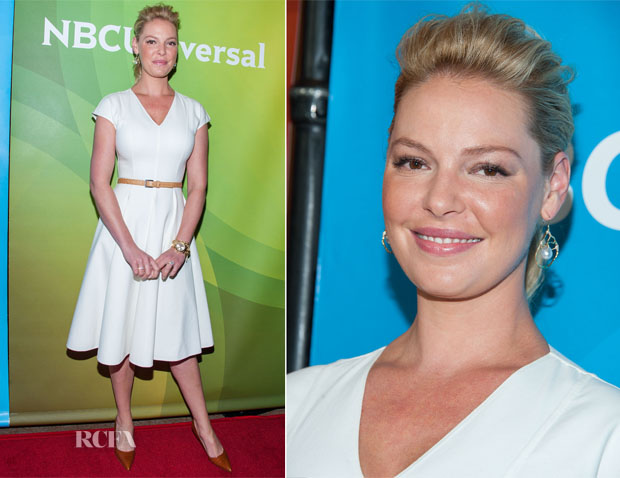 Katherine Heigl In Michael Kors - NBCUniversal 2014 Summer TCA Tour