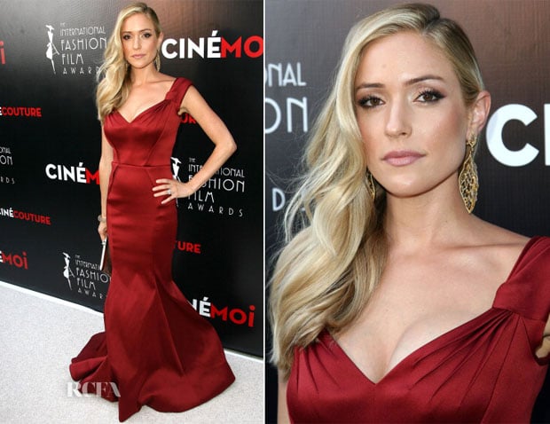 Kristin Cavallari In Zac Posen - International Fashion Film Awards copy