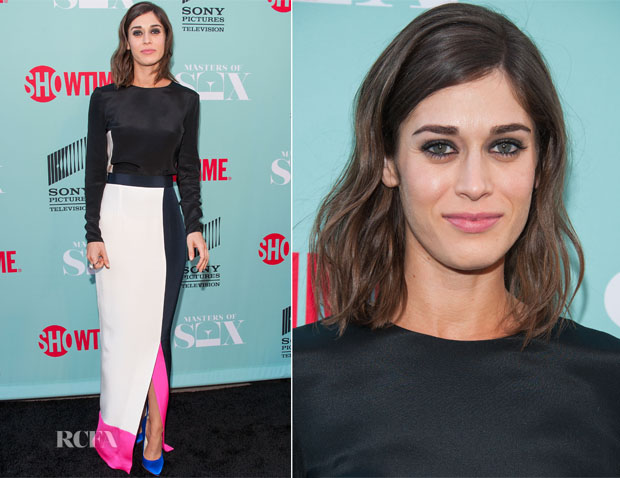 Lizzy Caplan In Roksanda - 'Masters Of Sex' Season 2 Summer TCA Press Tour Event