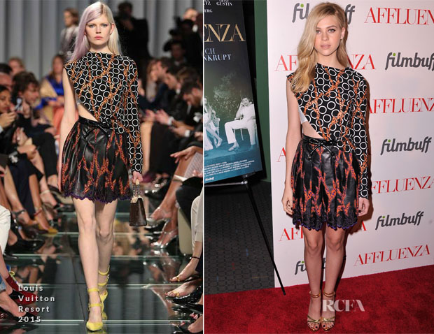 Nicola Peltz In Louis Vuitton - 'Affluenza' New York Premiere