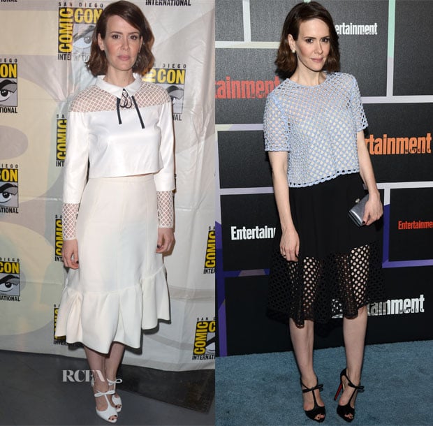 Sarah Paulson In Honor & Lela Rose - Comic-Con 2014 & Entertainment Weekly's Annual Comic-Con Celebration