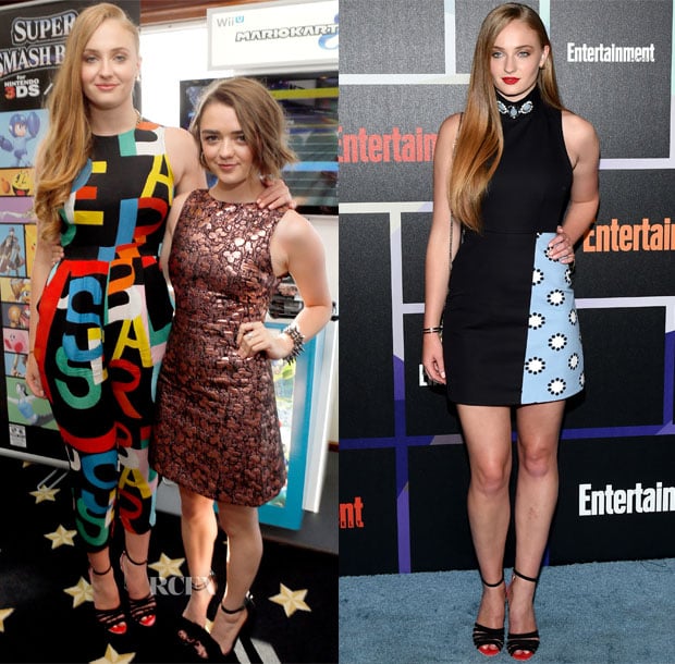 Sophie Turner In Tata Naka & Matthew Williamson - Comic-Con 2014 & Entertainment Weekly's Annual Comic-Con Celebration