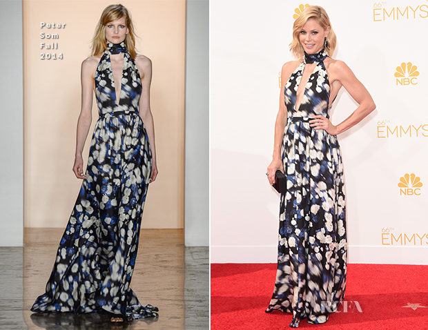 Julie Bowen In Peter Som - 2014 Emmy Awards