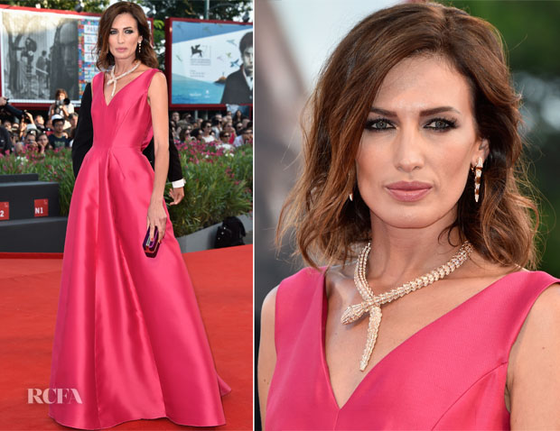 Nieves Alvarez In Alberta Ferretti – ‘Birdman’ Venice Film Festival Premiere & Opening Ceremony