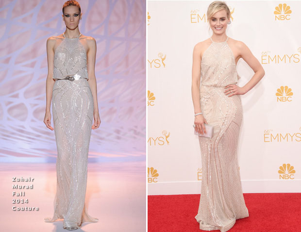 Taylor Schilling In Zuhair Murad – 2014 Emmy Awards
