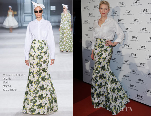 Cate Blanchett In Giambattista Valli Couture – IWC Gala Dinner