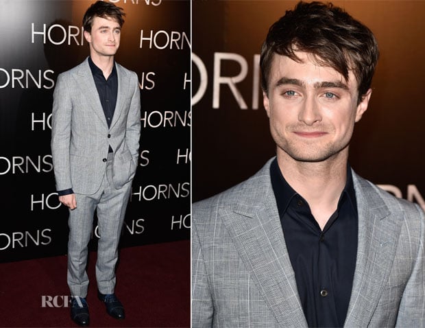 Daniel Radcliffe In Dunhill - 'Horns' Paris Premiere