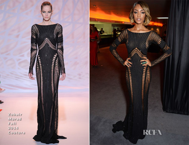 Jourdan Dunn in Zuhair Murad Couture – 2014 GQ Men of the Year Awards