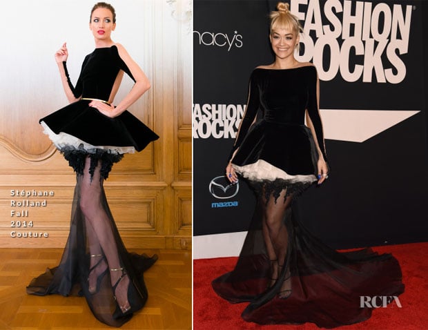 Rita Ora In Stéphane Rolland Couture – Fashion Rocks 2014