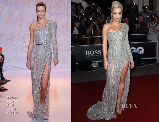 Rita Ora In Zuhair Murad Couture –  2014 GQ Men of the Year Awards