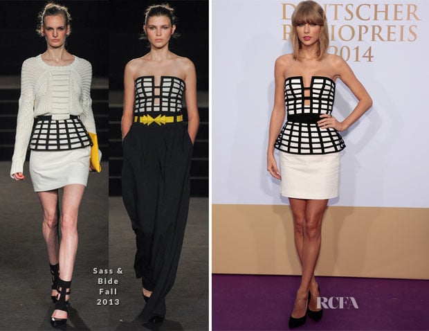 Taylor Swift In Sass & Bide - Deutscher Radiopreis 2014