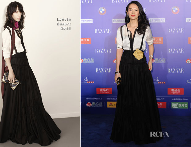 Zhang Ziyi In Lanvin – Harper’s Bazaar China Charity Gala