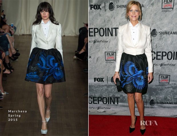 Anna Gunn In Marchesa – ‘Gracepoint’ LA Screening