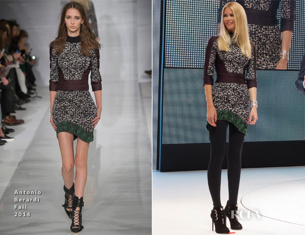 Claudia Schiffer In Antonio Berardi – Opel Corsa Launch