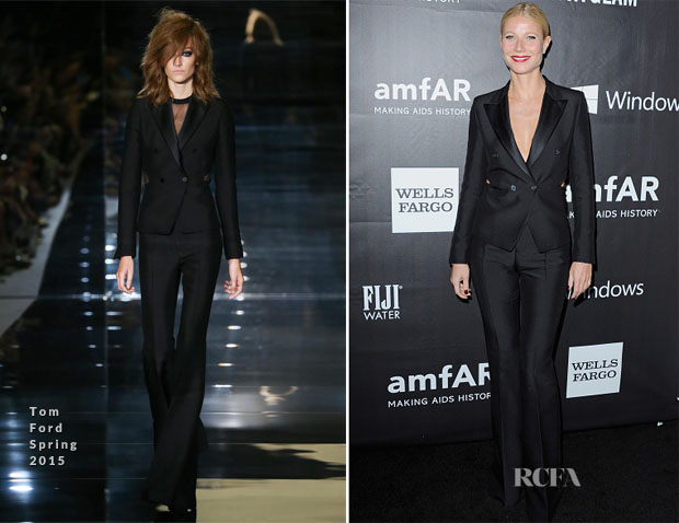 Gwyneth Paltrow In Tom Ford – 2014 amfAR LA Inspiration Gala