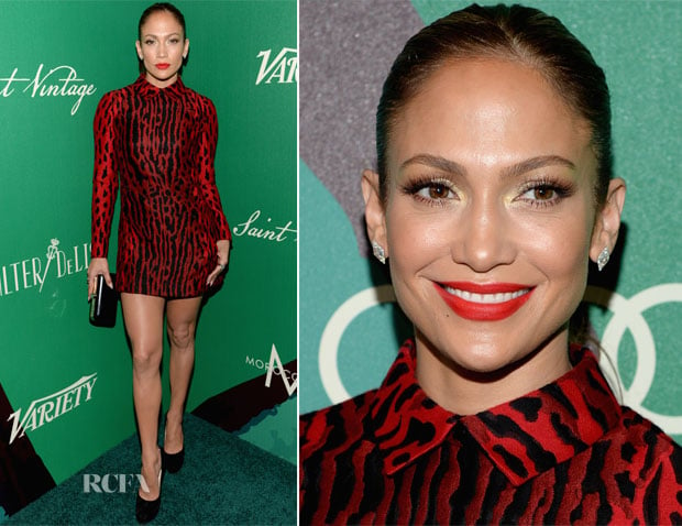 Jennifer Lopez In Valentino - 2014 Variety Power of Women Event