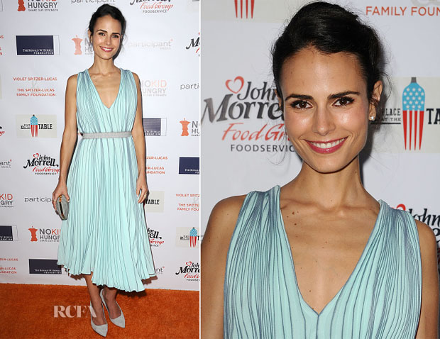 Jordana Brewster In Vionnet – No Kid Hungry Campaign Fundraising Dinner