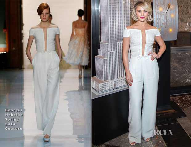 Julianne Hough In Georges Hobeika Couture – The Empire State Building