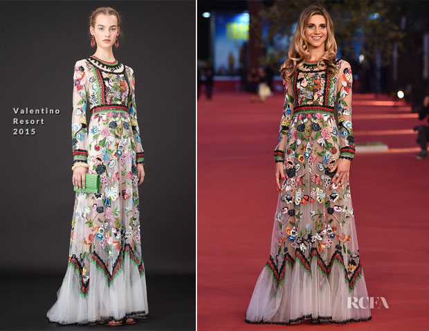 Nicoletta Romanoff In Valentino – Rome Film Festival People’s Choice Awards Ceremony