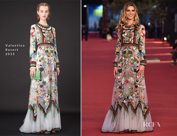 Nicoletta Romanoff In Valentino - Rome Film Festival People's Choice Awards Ceremony