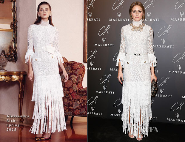Olivia Palermo In Alessandra Rich – CR Fashion Book Issue N°5 Launch Party