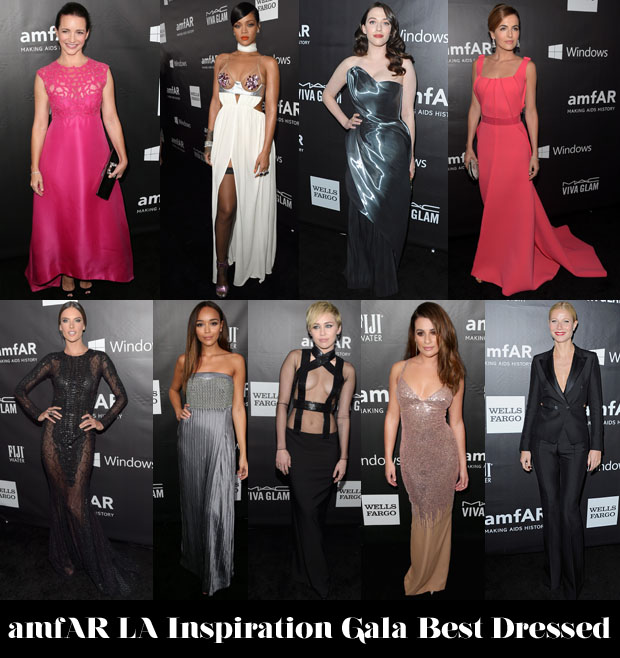 Who Was Your Best Dressed At The amfAR LA Inspiration Gala?