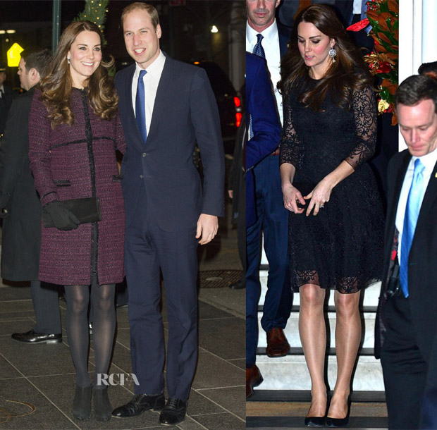 Catherine, Duchess of Cambridge In Seraphine & Beulah - Out In New York City