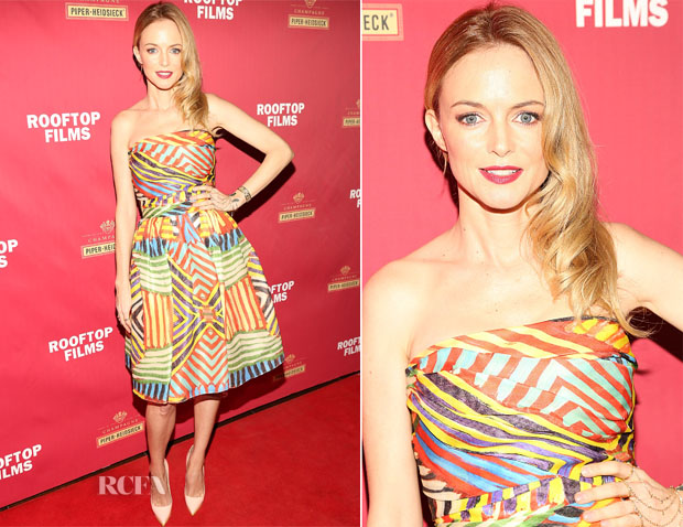 Heather Graham In Naeem Khan - 'Goodbye To All That' New York screening