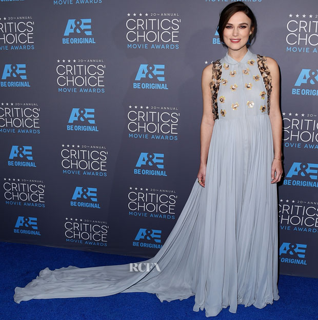 Keira Knightley In Delpozo – 2015 Critics’ Choice Movie Awards